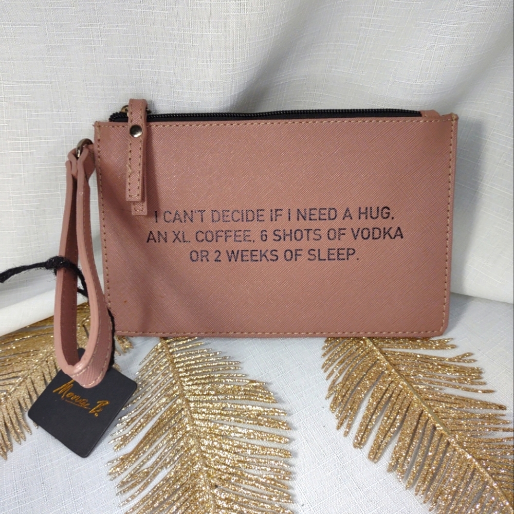 Funny clutch wallet